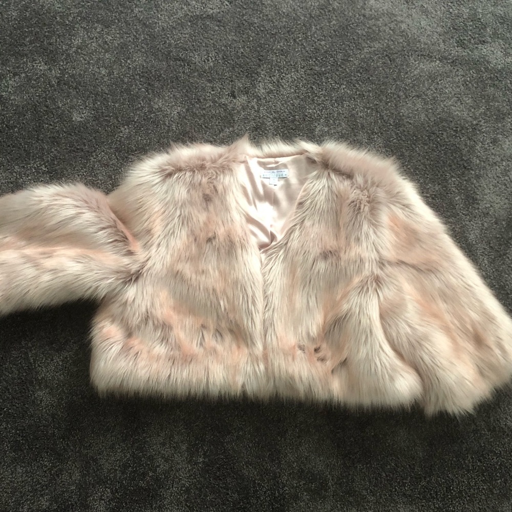 Fur Cropped Jacket